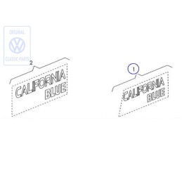 VW Original Folienschriftzug - 701070941M