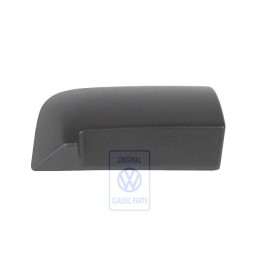 VW Original Scharnierabdeckung Satinschwarz - 701827646D 01C