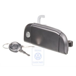 VW Original Türgriff Aussen, Schwarz - 701837206