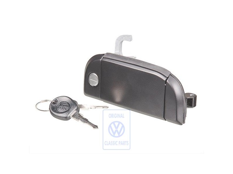 VW Original Türgriff Aussen, Schwarz - 701837206