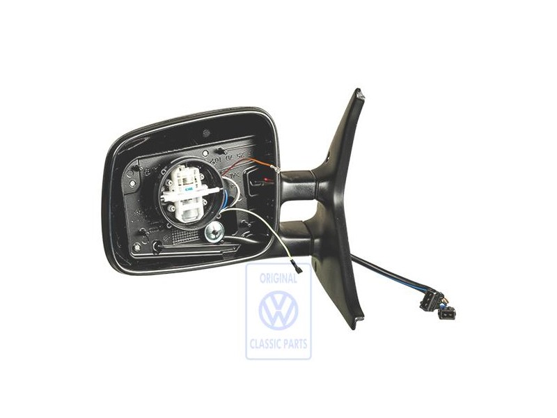 VW Original Aussenspiegelgehäuse Satinschwarz - 701857507H 01C