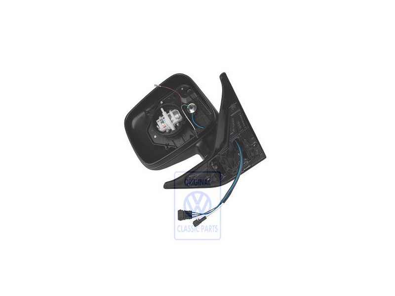 VW Original Aussenspiegelgehäuse Satinschwarz - 701857508H 01C