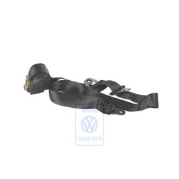 VW Original Dreipunkt-Sicherheitsgurt Satinschwarz - 701857805C 01C