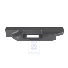 VW Original Sitzgestellverkleidung Satinschwarz - 701881317 01C