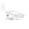 VW Original Sitzbezug (Stoff) Flanellgrau - 701881406K EEM