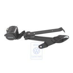 VW Original Dreipunkt-Sicherheitsgurt Satinschwarz - 703857815 01C