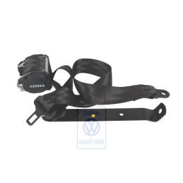 VW Original Dreipunkt-Sicherheitsgurt Satinschwarz - 703857815A 01C