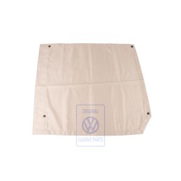 VW Original Gardine Für Rückblickscheibe Hellbeige - 703862757C 4PG