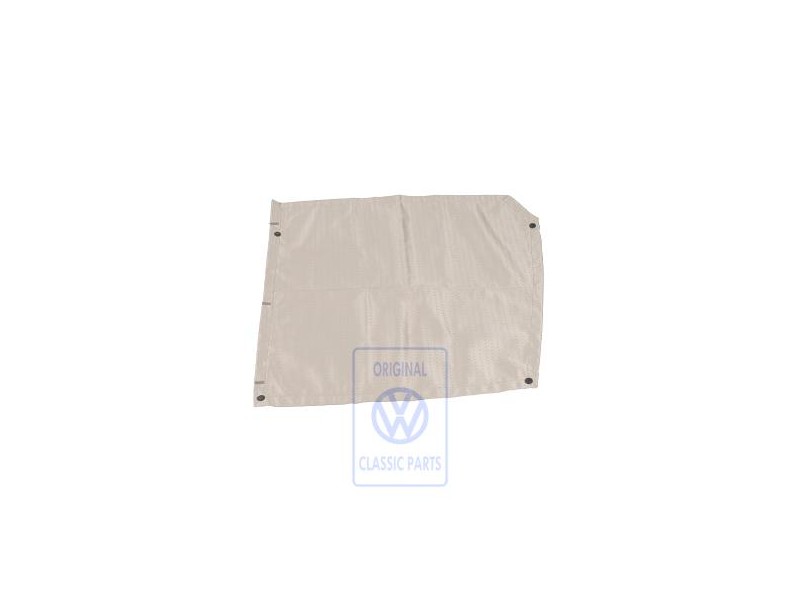 VW Original Gardine Für Rückblickscheibe Hellbeige - 703862758 4PG