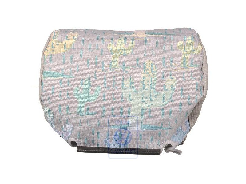 VW Original Kopfstützenbezug (Stoff) Graubraun/Kaktus - 703881921H FBH