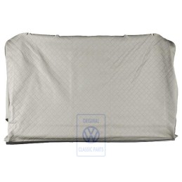 VW Original Lehnenbezug (Kunstleder) Flanellgrau - 703883455 EEK