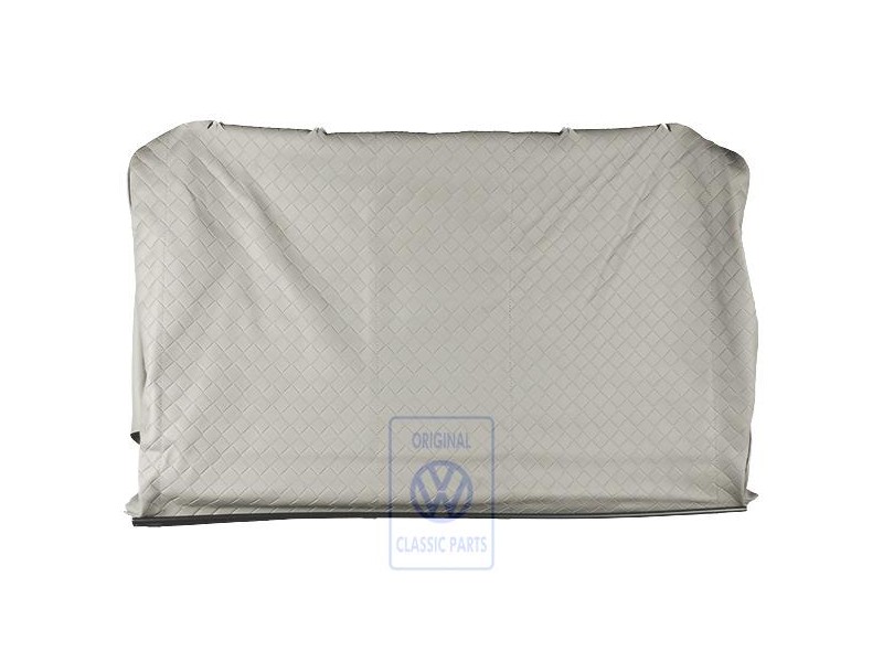 VW Original Lehnenbezug (Kunstleder) Flanellgrau - 703883455 EEK