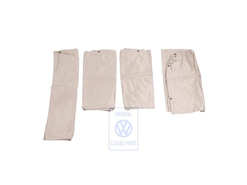 VW Original 1 Satz Gardinen Hellbeige - 703898751 4PG