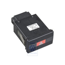 VW Original Warnlichtschalter Satinschwarz - 703953235 01C