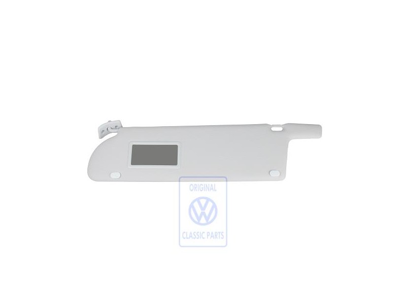 VW Original Sonnenblende Mit Spiegel Grau - 705857551D 8ZZ