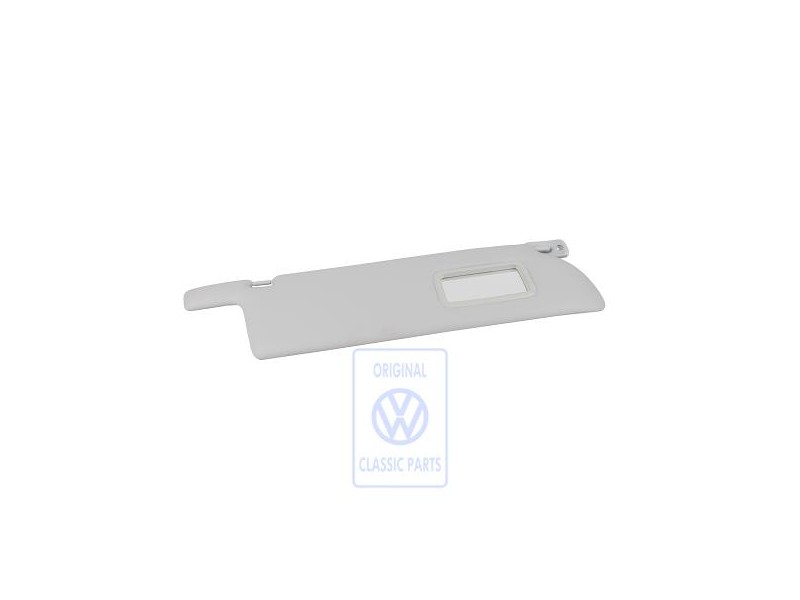 VW Original Sonnenblende Mit Spiegel Grau - 705857552P 8ZZ