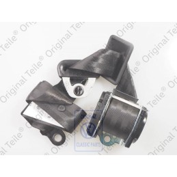 VW Original Dreipunkt-Sicherheitsgurt Satinschwarz - 705857812 01C