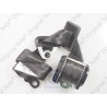 VW Original Dreipunkt-Sicherheitsgurt Satinschwarz - 705857812 01C