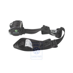 VW Original Dreipunkt-Sicherheitsgurt Satinschwarz - 705857812D 01C