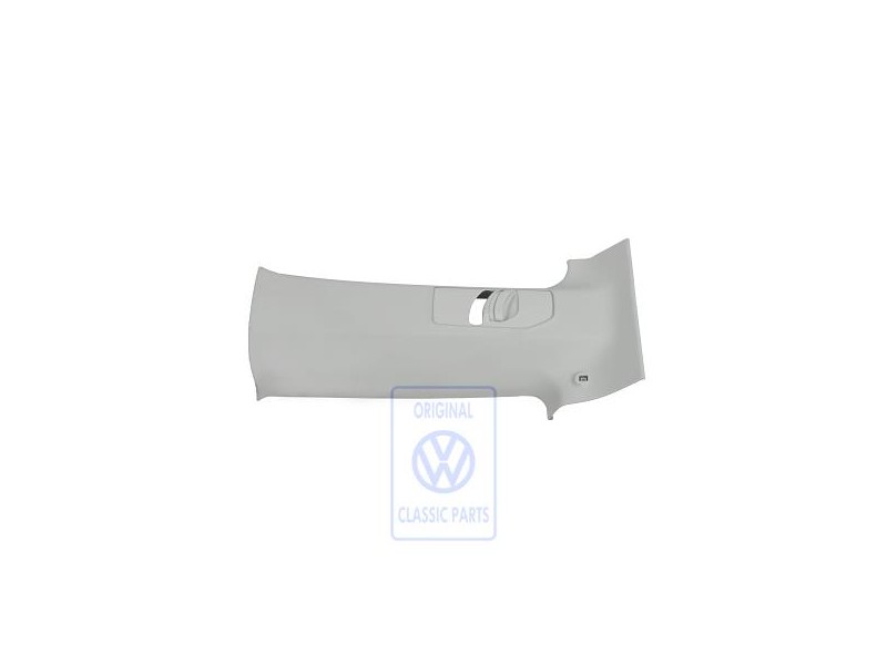 VW Original B-Säulen-Verkleidung Perlgrau - 705867240Q 2EN