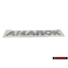 VW Original AMAROK Hinten Schriftzug Emblem Logo Chrom - 2H5853687 739