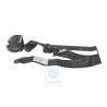 VW Original Dreipunkt-Sicherheitsgurt Satinschwarz - 723857815 01C