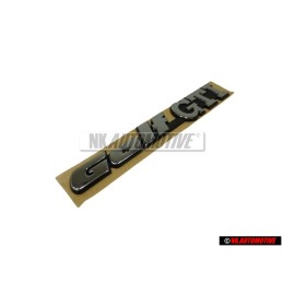 VW Original GOLF GTI Hinten Schriftzug Emblem Logo Chrom - 1H6853687AD