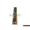 VW Original GOLF GTI Hinten Schriftzug Emblem Logo Chrom - 1H6853687AD