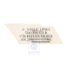 VW Original Dekorfolie Reflexsilber - 7D0854423B V7B