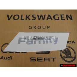 VW Original Folienschriftzug Anthrazit/Silber - 7D0854431C 33E