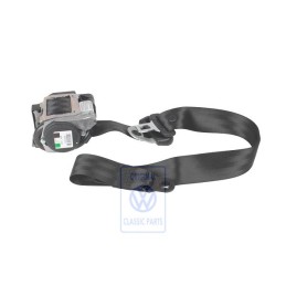 VW Original Dreipunkt-Sicherheitsgurt Satinschwarz - 7D0857806 01C