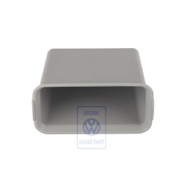 VW Original Abfallbehälter Flanellgrau - 7D0858615 7DE