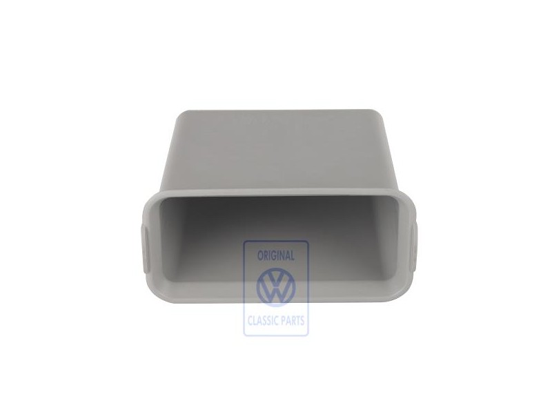 VW Original Abfallbehälter Flanellgrau - 7D0858615 7DE