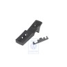 VW Original Halter Satinschwarz - 7D0858691A 01C