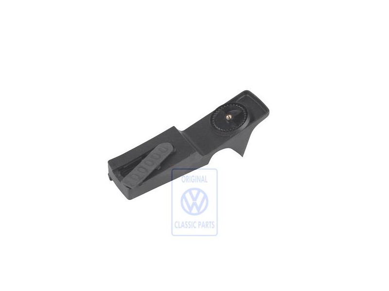 VW Original Halter Satinschwarz - 7D0858691H 01C