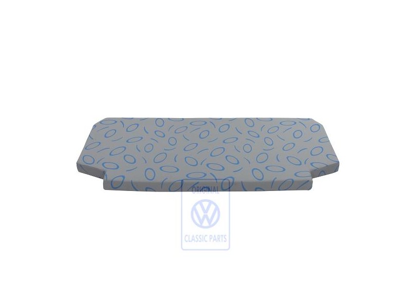 VW Original Polsterauflage Flanellgrau/Blau - 7D0864413C HQX