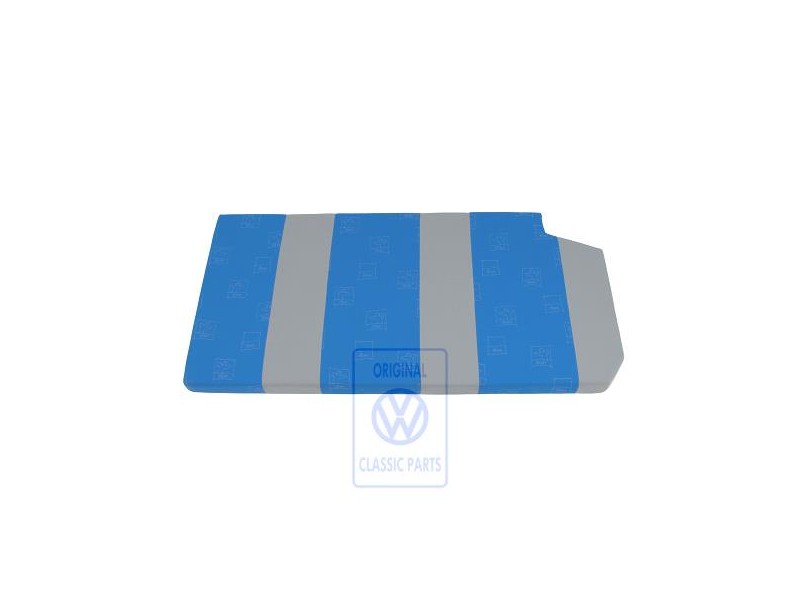 VW Original Polsterauflage Flanellgrau/Blau - 7D0864413K PAK