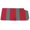 VW Original Polsterauflage Flanellgrau/Rot - 7D0864413K PAQ