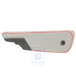 VW Original Armlehne (Stoff) Flanellgrau/Rot - 7D0881081AFPAP