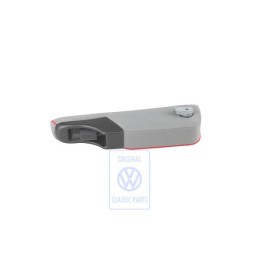 VW Original Armlehne (Stoff) Flanellgrau/Rot - 7D0881082R PAP