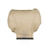 VW Original Kopfstützenbezug (Leder) Hellbeige - 7D0881921K R08
