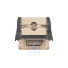 VW Original Sitzgestell Hellbeige - 7D0883669C R34