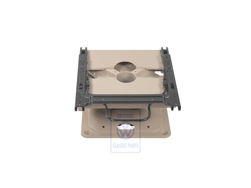 VW Original Sitzgestell Hellbeige - 7D0883669D R34