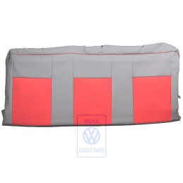 VW Original Lehnenbezug (Stoff) Flanellgrau/Rot - 7D0885805ADPAN