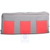 VW Original Lehnenbezug (Stoff) Flanellgrau/Rot - 7D0885805ADPAN