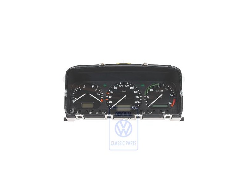 VW Original Kombiinstrument Satinschwarz - 7D0919862LX01C