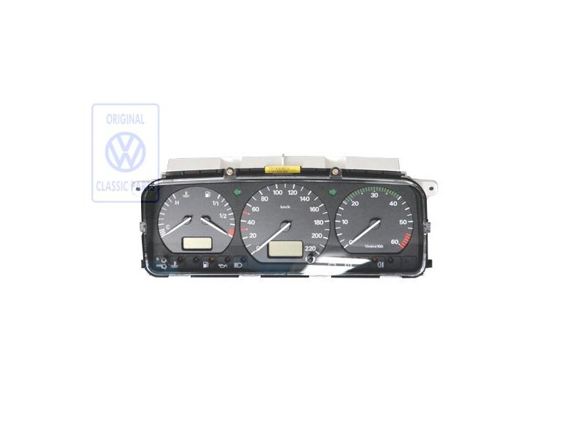 VW Original Kombiinstrument Satinschwarz - 7D0919862QX01C