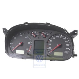 VW Original Kombiinstrument Satinschwarz - 7D0920842 X01C