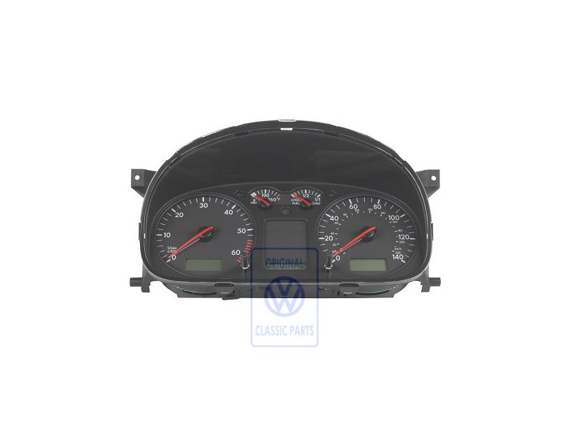 VW Original Kombiinstrument Satinschwarz - 7D0920900DX01C