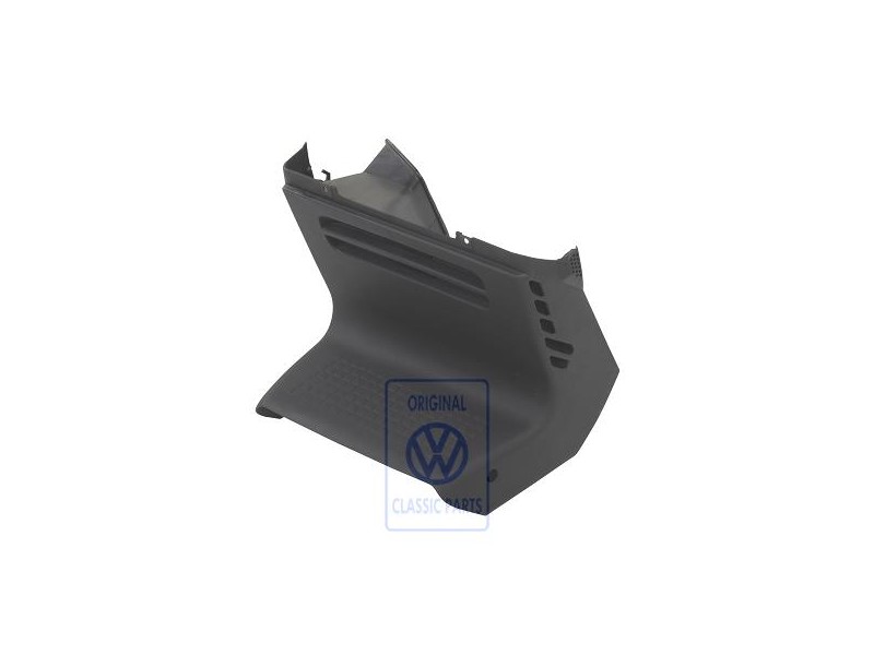 VW Original Fussraumausströmer Satinschwarz - 7D1819151A 01C